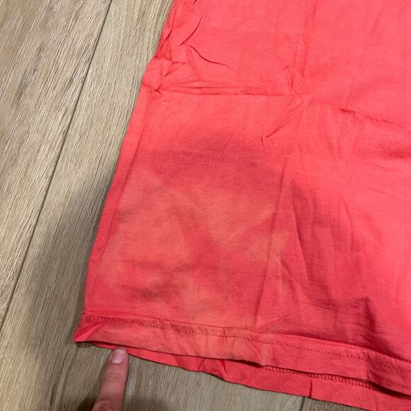 PATAGONIA Men's Fitz Roy Scope Organic T-Shirt Size M In Spiced Coral Red - Picture 8 of 9